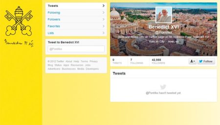 El Papa llega a Twitter, ¡bienvenido @Pontifex!