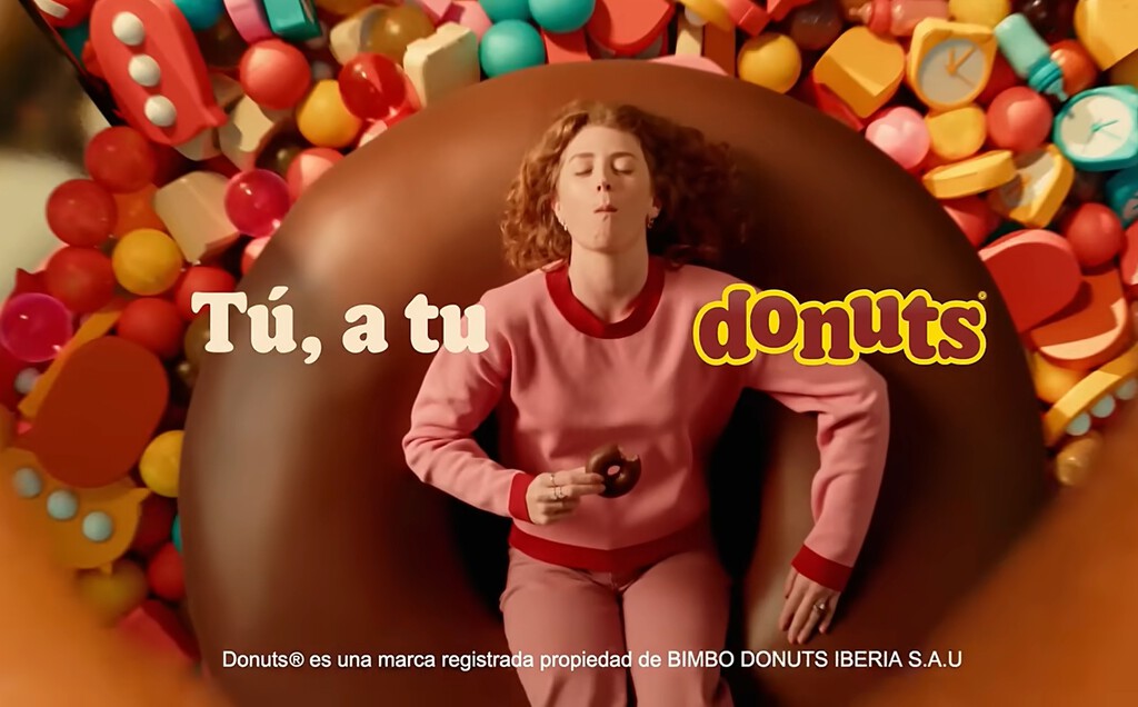 Los españoles llevamos toda la vida llamando "donut" a todas las rosquillas agujereadas. Ahora es propiedad privada de Bimbo