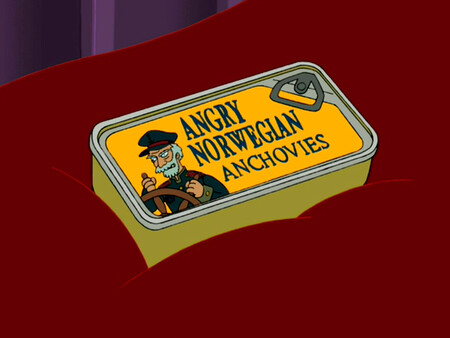 La Lata De Anchoas Por La Que Puja Fry Si Al Menos Hubieran Sido De Santona