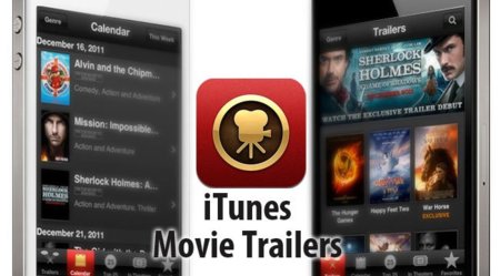 iTunes Movie Trailers, acceso a los trailers de cine y más. De momento sólo en la App Store de EEUU