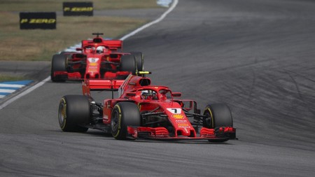 Raikkonen Vettel F1 Ferrari