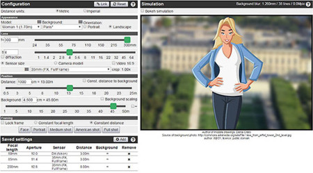 Bokeh/DOF calculator: una aplicación valiosa y gratuita para calcular la profundidad de campo