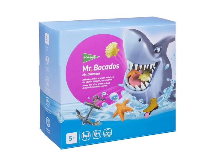 Juego de habilidad Pesca de objetos Mr.Bocados' El Corte Inglés