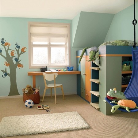 Cómo decorar y ambientar la habitación de los peques según la luz y el tamaño que tengan