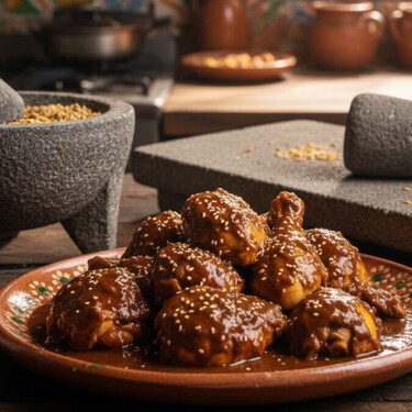 Mole sin metate ni molcajete: prepara esta receta tradicional con 5 ingredientes