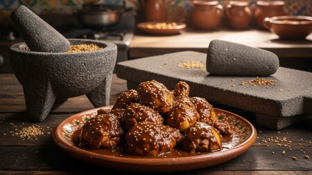 Mole sin metate ni molcajete: prepara esta receta tradicional con 5 ingredientes