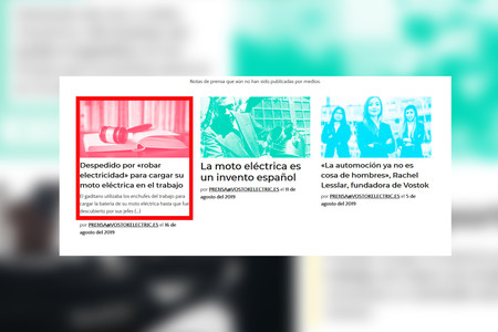 Web Moto Electrica Despedid