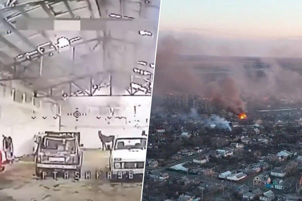 "No esperábamos esto”. Un dron ucraniano ha revelado un arsenal ruso en un almacén, y la sorpresa ha sido mayúscula: los misiles son animales