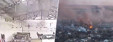 "We didn't expect this": a Ukrainian drone has revealed a Russian arsenal in a warehouse and the surprise has been huge, the missiles are animals