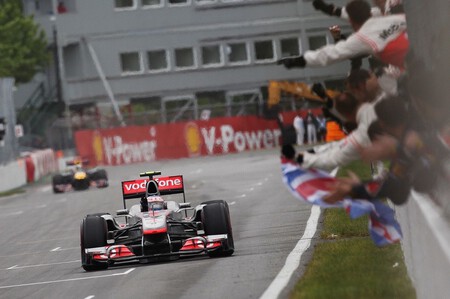 Button Canada F1 2011