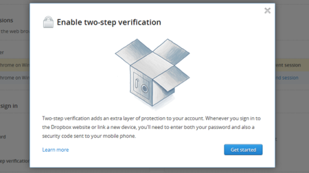 Dropbox ofrecerá verificación en dos pasos en unos días, aunque ya se puede probar