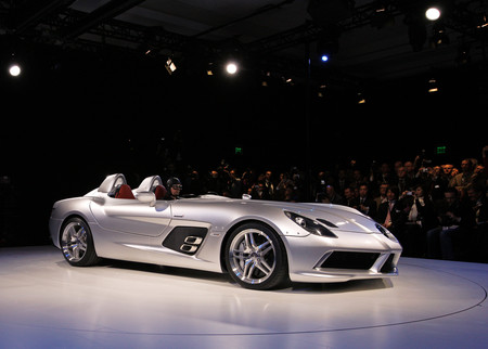 Mercedes SLR Stirling Moss lateral frontal