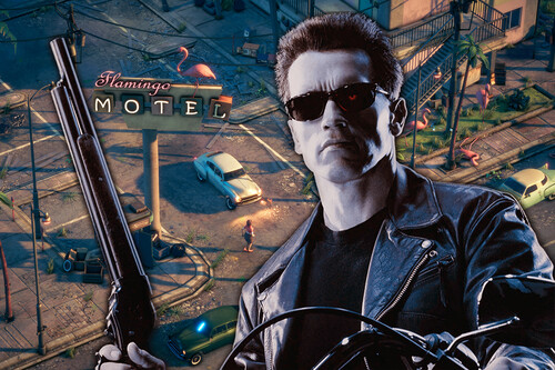 Jamás imaginé que este juego tan divertido fuese a utilizar mi escena favorita de Terminator 2 para atormentarme durante un rato
