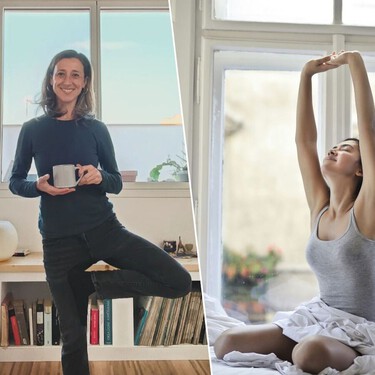 Cristina Giner, profesora de yoga: "La forma en que nos despertamos influye mucho. Darte tiempo para desperezarte y desayunar puede cambiar completamente el día”