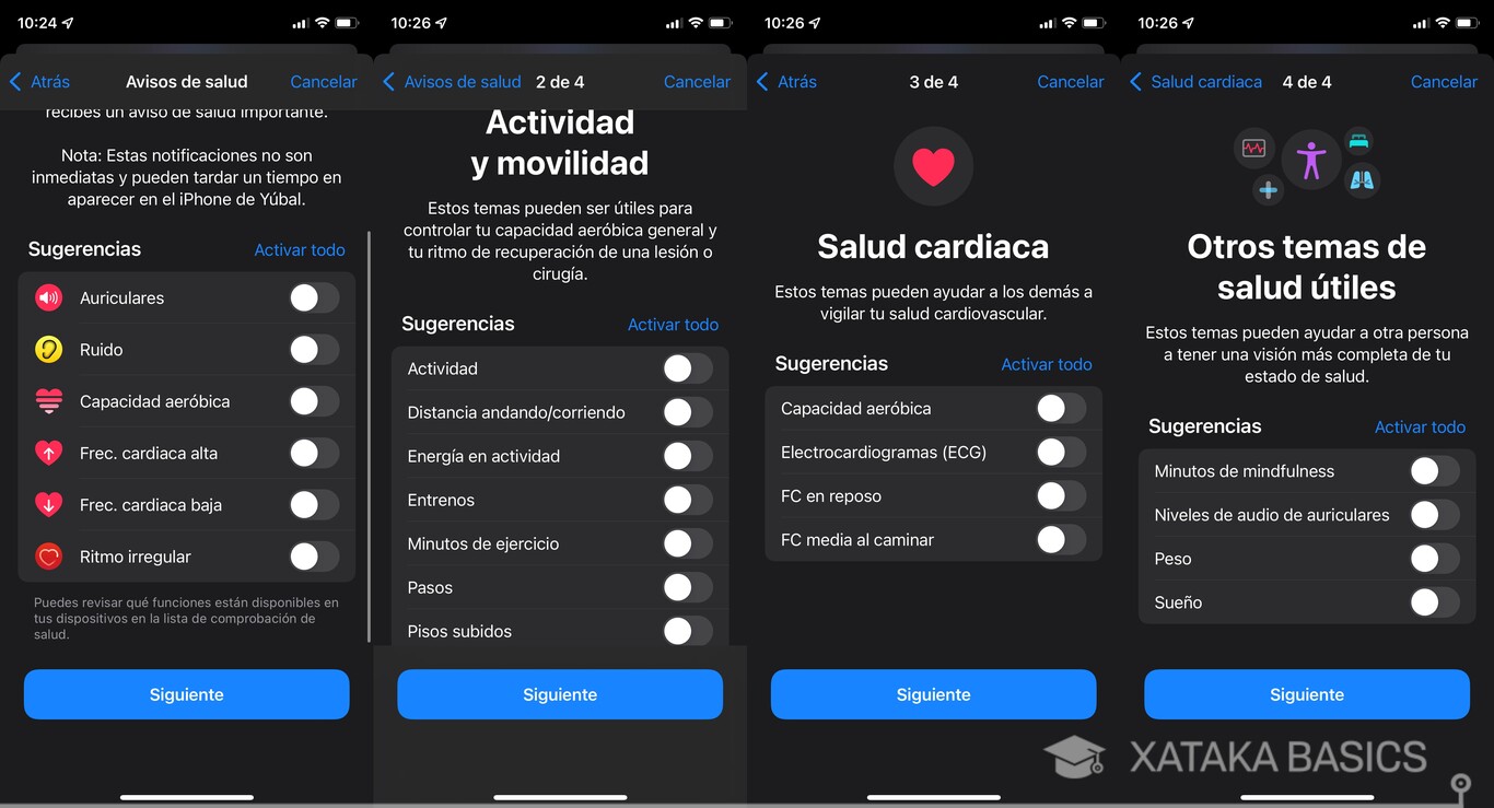 Cómo compartir tus datos de la app Salud de iOS con quien quieras