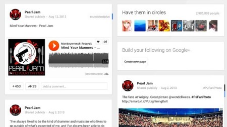 El reproductor de SoundCloud ya aparece en Google+: ¿para cuando más integraciones?