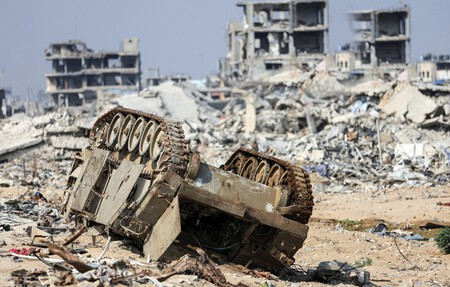 Cidade de gaza destuidac