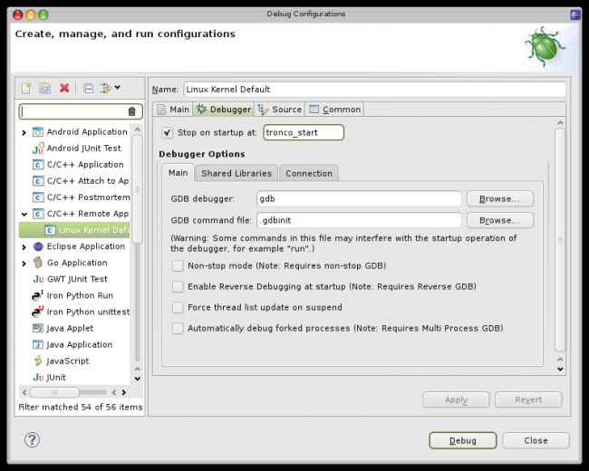 Configurar un entorno de desarrollo para el Kernel con Eclipse