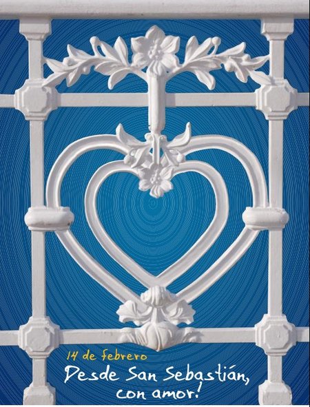 San Valentín: "Desde San Sebastián con amor"