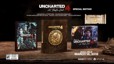 Apunta: Uncharted 4 llegará el 18 de marzo de 2016