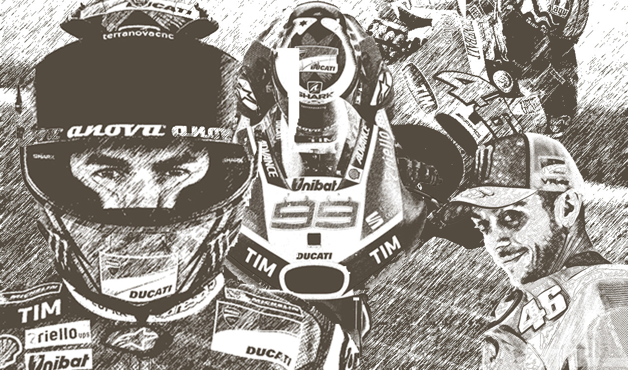 Las comparaciones son odiosas pero las estadísticas dicen que Rossi fue mejor que Lorenzo en su primer año en Ducati