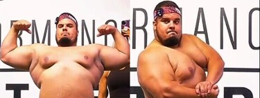 De pesar casi 170 kilos a culturista: el día a día de Simon Lafontant en el que muestra su impresionante cambio físico