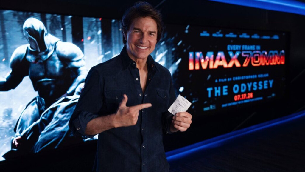 Tom Cruise también ha ido a ver 'La Odisea', y es sencillamente claro en su valoración. "¡Guau!"