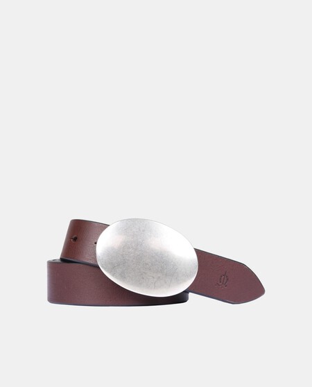 cinturón de piel