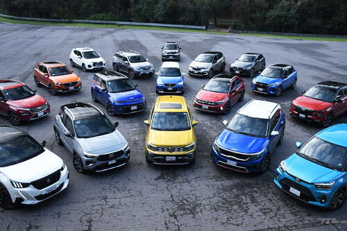 Supercomparativa de B-SUV en México: ¿Cuál de estos 17 es el mejor?