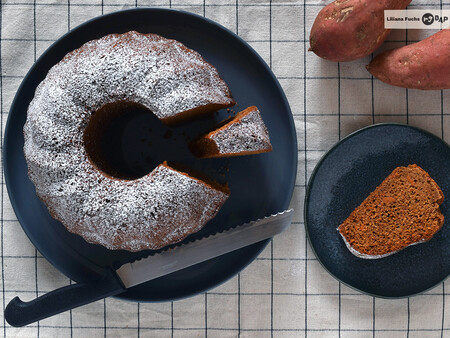 Bizcocho de boniato, receta fácil para una tierna merienda o desayuno de otoño