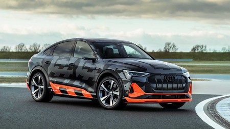Audi E-Tron S lateral frontal