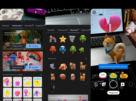 Animals in Augmented Reality Google Playground