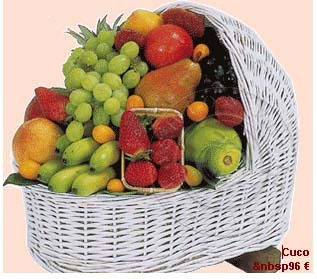 cesta frutas