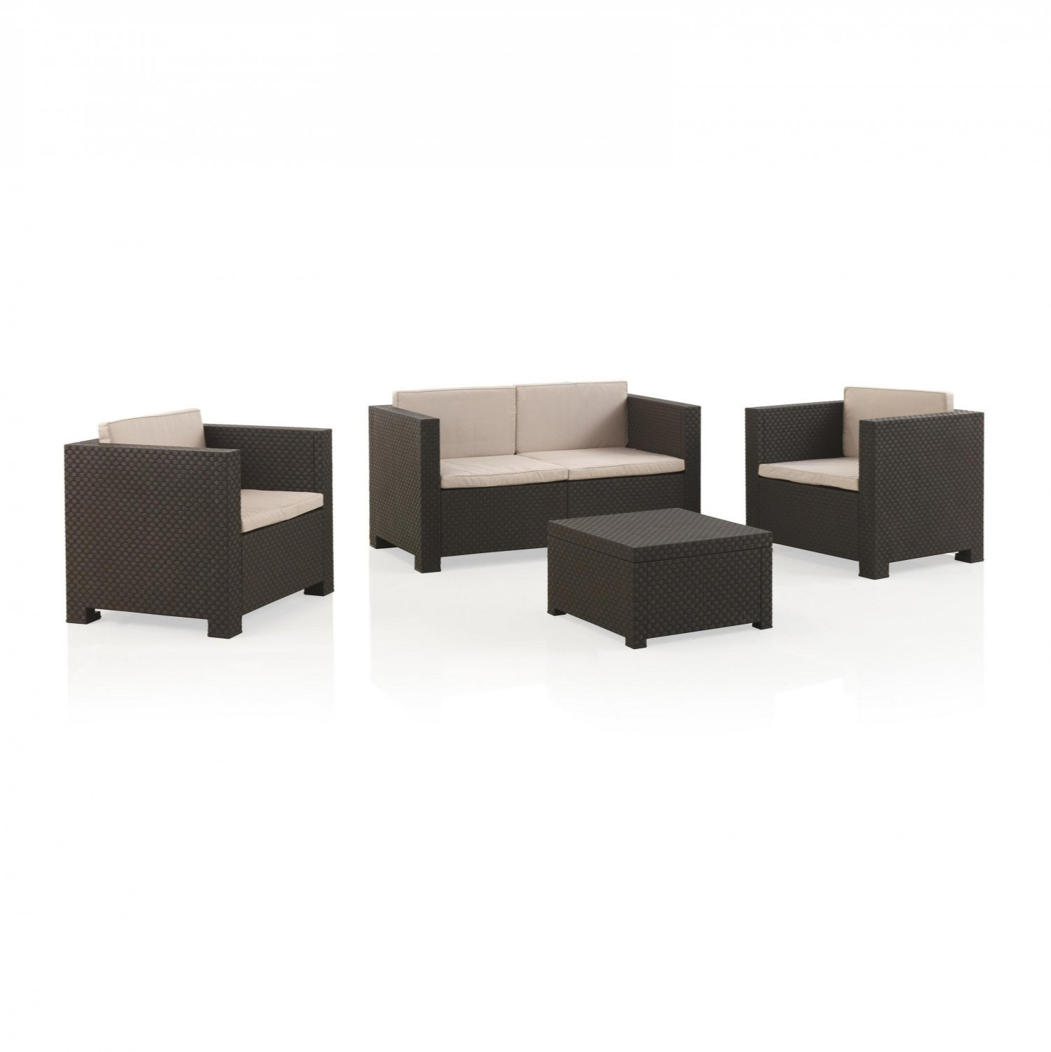  Conjunto de Jardín, Diva Confort - Wengué 