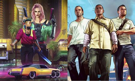 Cyberpunk 2077 vs GTA V: estos vídeos comparativos ponen frente a frente sus gráficos, detalles y posibilidades