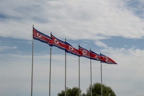 North Korea Flags