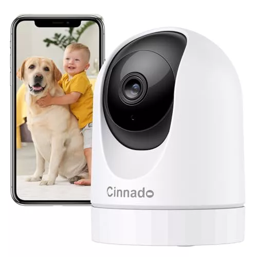 Cinnado D1 Camara Vigilancia WiFi Interior 