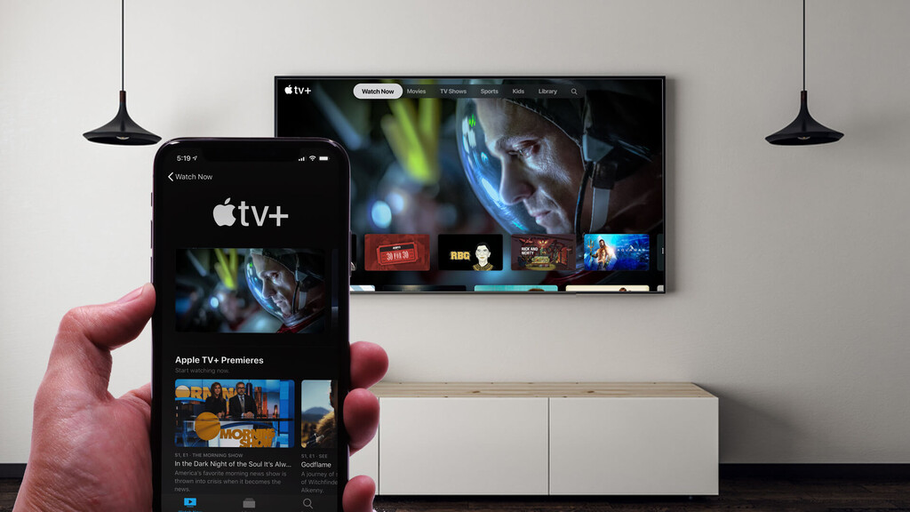 Cómo ver el contenido de Apple TV+ en un Chromecast desde tu sofá