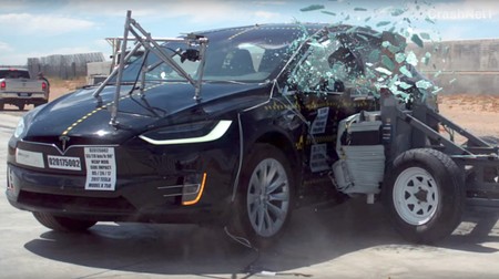 Tesla Model X Crash Test