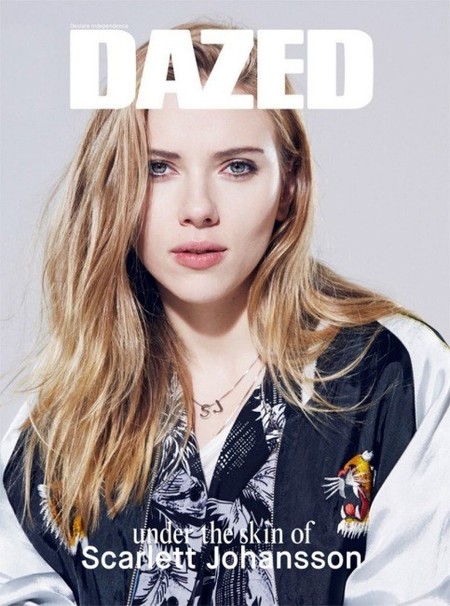 Scarlett Johansson, la niña buena y la chunga del insti en Dazed