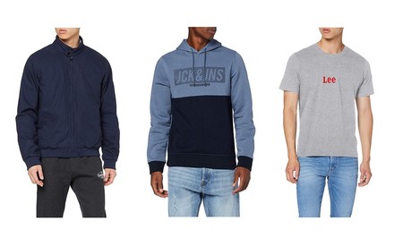 Chollos en talla sueltas de sudaderas, chaquetas o camisetas de marcas como Lee, Quiksilver o Dickies por 30 euros o menos