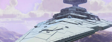 Un jugador recreó la legendaria nave de Star Wars en escala 1:1 en No Man's Sky: es tan grande que incluso tiene hangares 