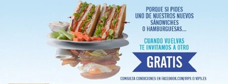 Si vuelves a Vips, tienes un nuevo plato esperándote