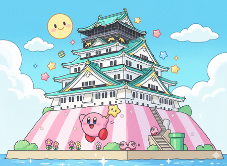 Castillo De Osaka Kirby