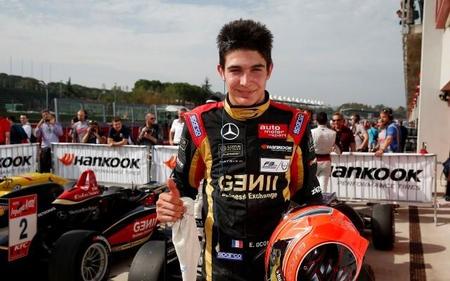 Esteban Ocon probará un Lotus E20 en Cheste como premio por ganar la F3