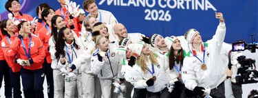 Samsung convierte el podio en un autorretrato: Victory Selfie debuta en Milano Cortina 2026 con el Galaxy Z Flip7 Olympic Edition 