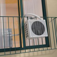 Silencioso y de bajo consumo: el nuevo aire acondicionado portátil, con unidad exterior, perfecto para pisos de alquiler