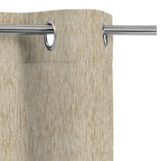 Cortina ollaos Térmica Auriane INSPIRE liso beige trench de 140x280cm
