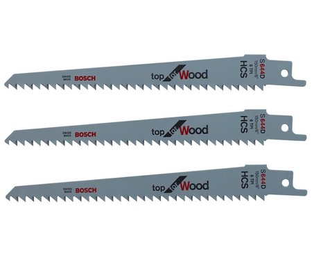 Por sólo 8,94 euros tenemos el set de 3 cuchillas para sierra KEO de Bosch en Amazon
