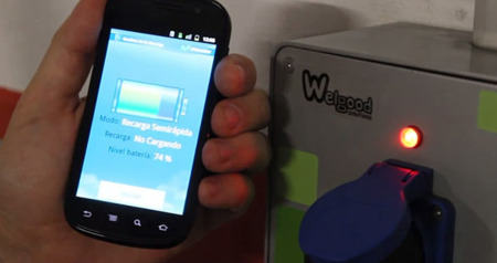 Telefónica presenta un proyecto de carga multimedia de coches eléctricos